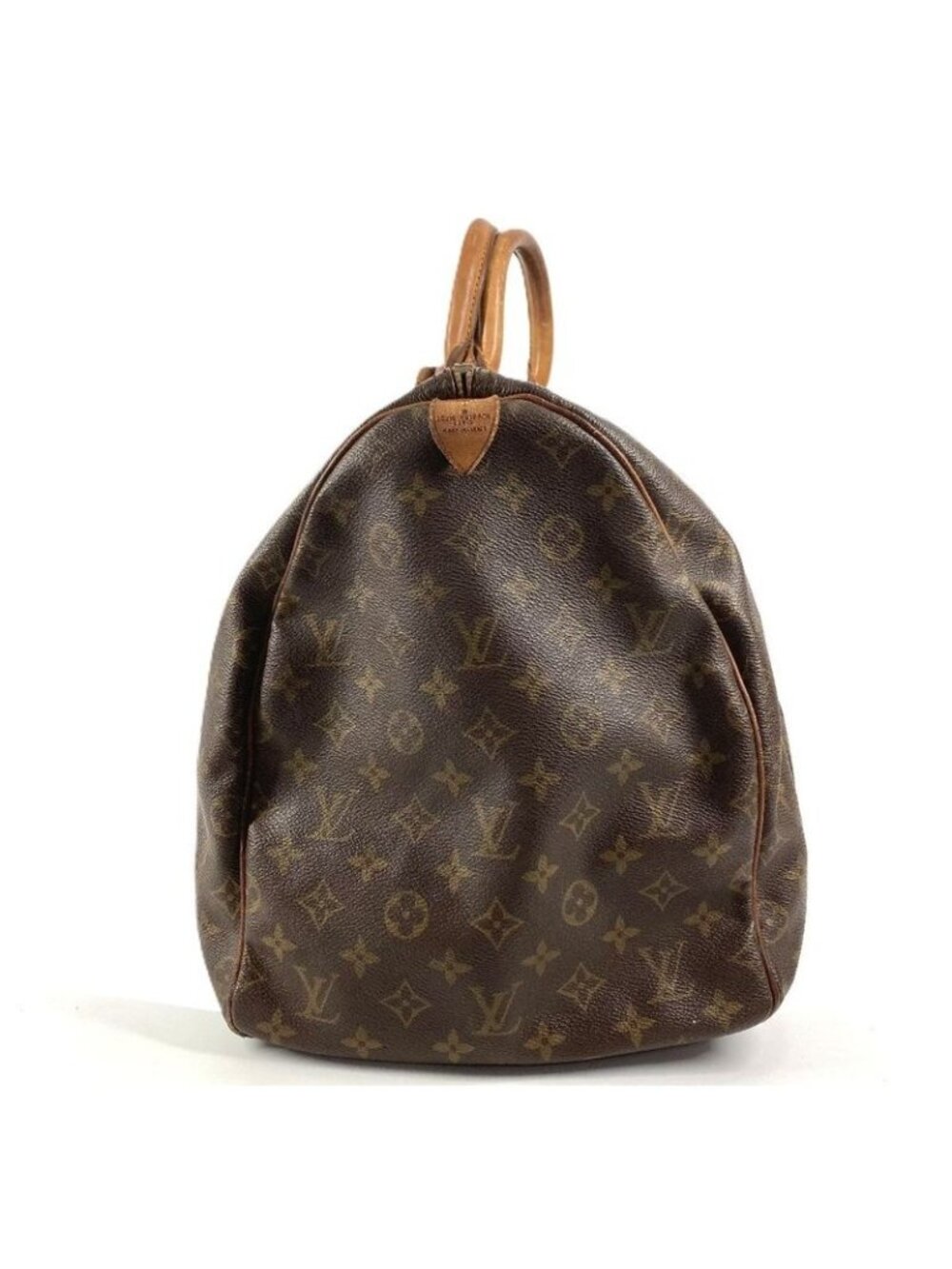 Louis Vuitton Boston Bag Keepall 55 Debeso Monogram Canvas Brown - Picture 4 of 9